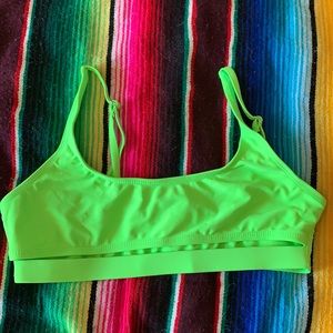 iHeartRaves Neon Underboob Bikini Top